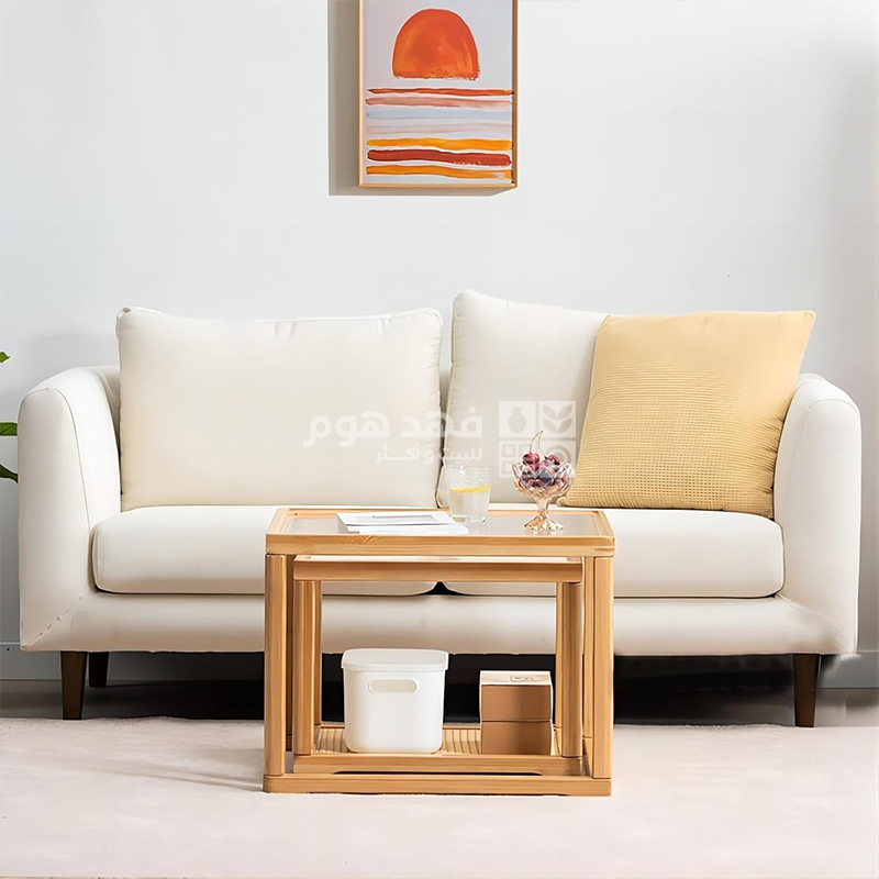 طقم/2 طاولة وسط 50*50 و 60*60 سم