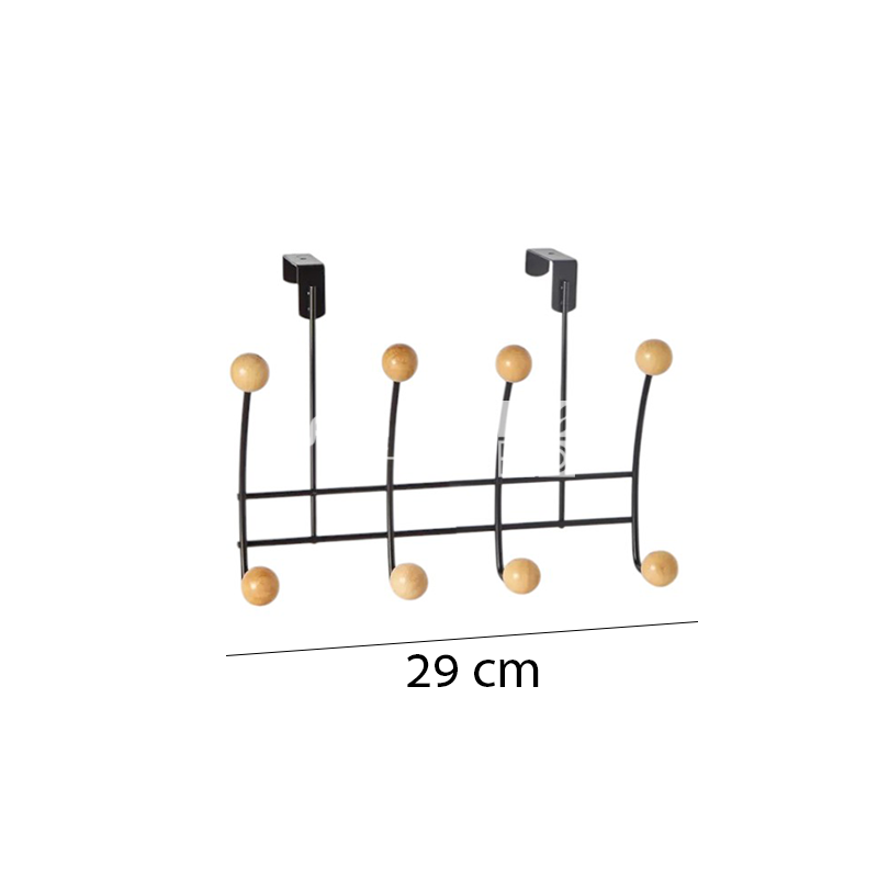 علاقة باب اسود 4 عين طابات خشب M51-1