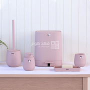 طقم اكسسوارات حمام 5 قطع VIBE PINK