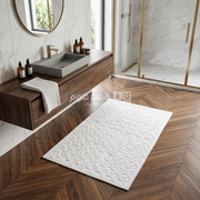 دعسة حمام 1 قطعة DELUXE COTTON CHECKED 60*100CM