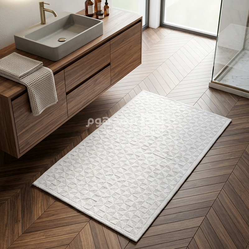 دعسة حمام 1 قطعة DELUXE COTTON CHECKED 70*120CM