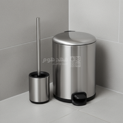 طقم/2 سطل قمامة 5لتر مع فرشاة ستانلس stella steel mat