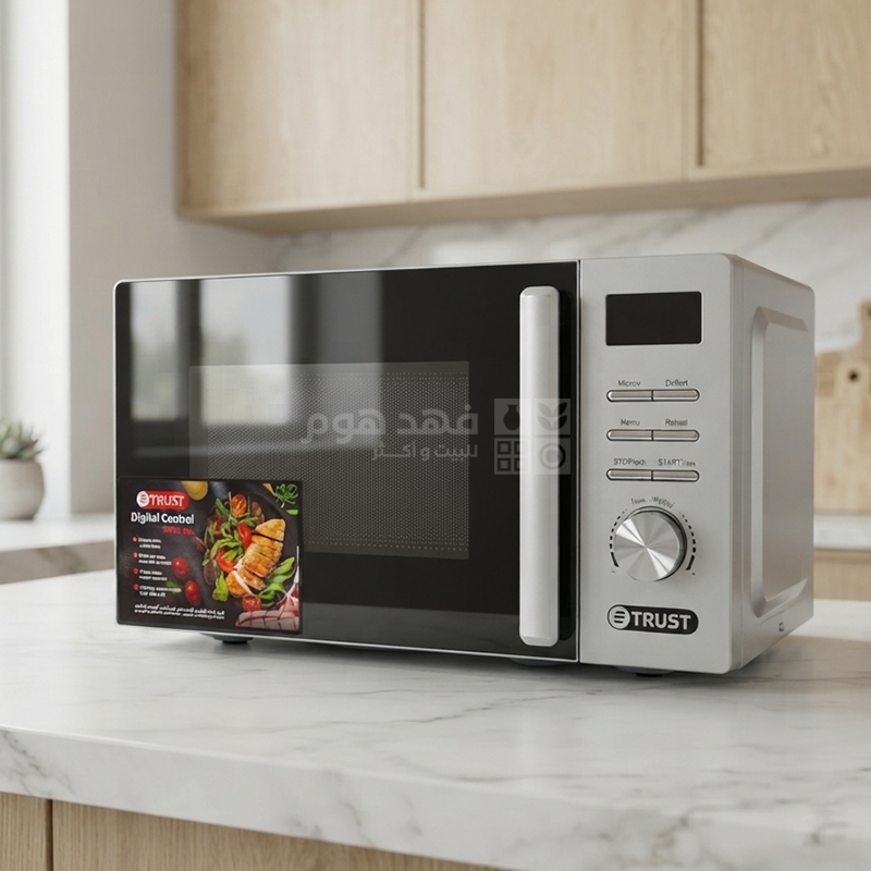 مايكرويف ديجيتال سيلفر TRUST TIMER 60 MIN 700W 20L
