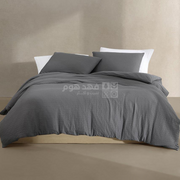 طقم ملفات 3 قطع 90*200+30سم ELEGANCE CALVEN DARK GREY SINGLE
