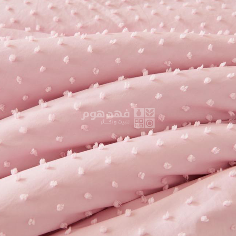 طقم غطاء تخت ميكروفيبر 5 قطع KIDS ZONE MARY PINK 180*230 TWIN