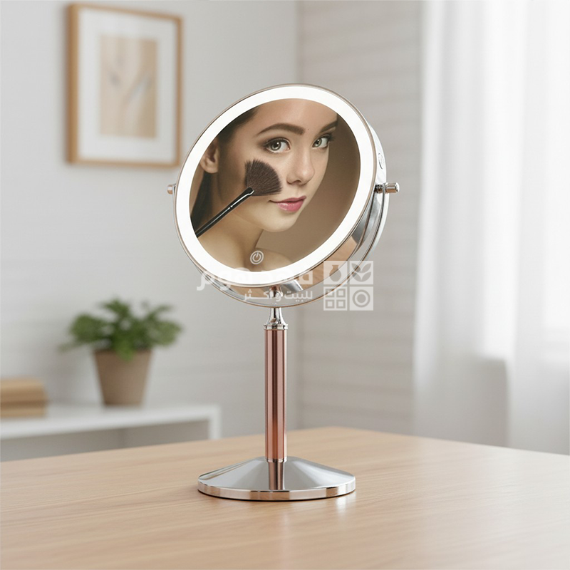 مراة تواليت ليد مع تكبير Gold vision \ USB