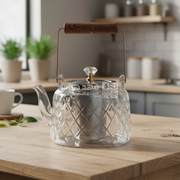 ابريق شاي زجاج 1300 مل Q27/158