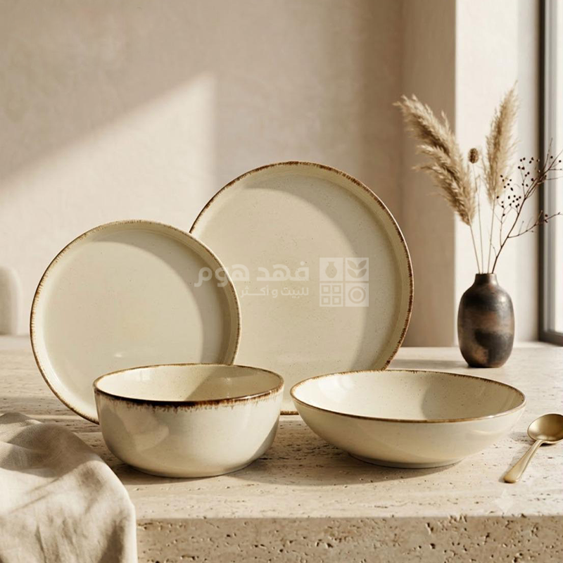 طقم صحون 24 قطعة 3-3 CADEAU