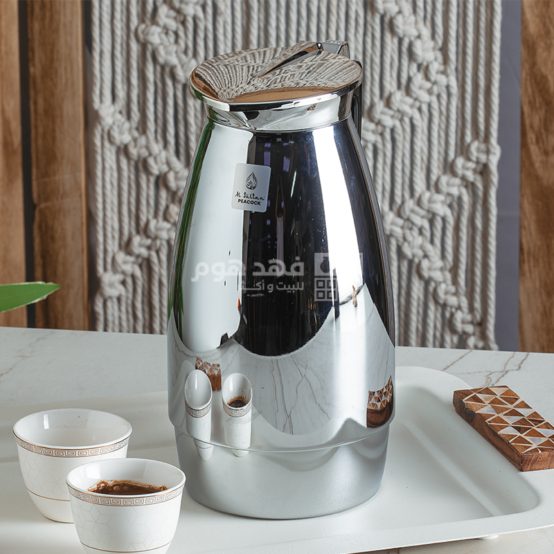 تيرموس الطاووس سلفر 1 لتر