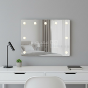 مراة تعليق مع طابات اضاءة 50*7