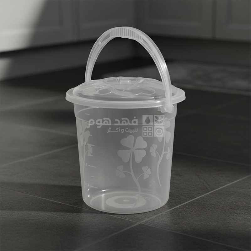 سطل شفاف 20 لتر