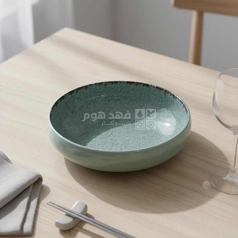 صحن ميلامين مدور مجور فستقي 16 سم 034556