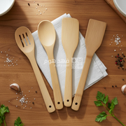 طقم/4 مغارف خشب بامبو 16371/7