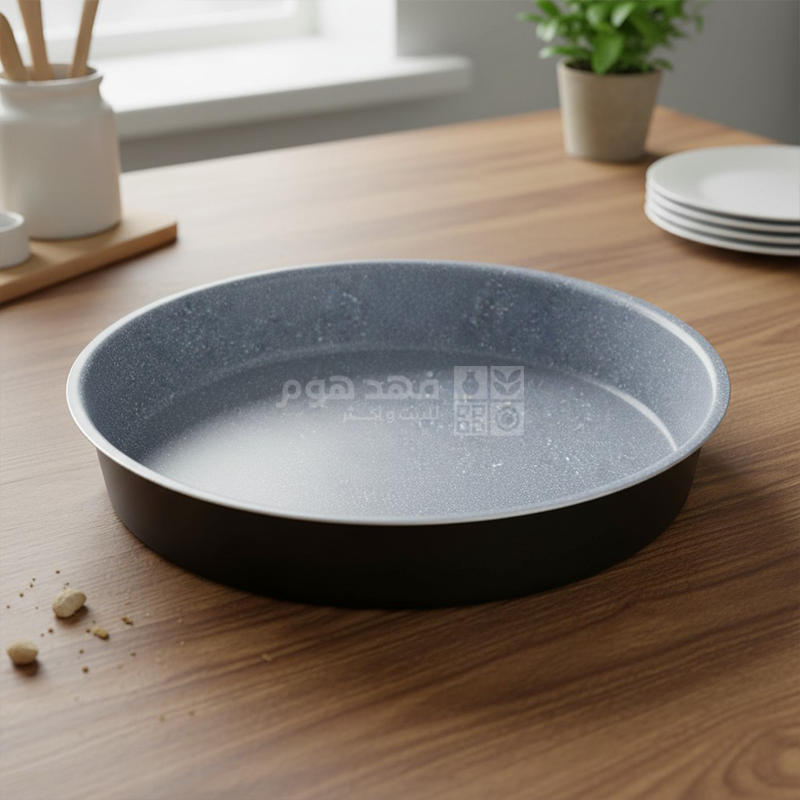 صينية فرن مدور Dorsch مقاس 32 سم لون اسود DH-08941