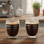 طقم كأس متموج/2 200مل Dorsch زجاج بوروسيليكات DH-09212