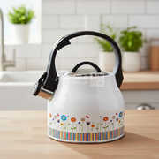 ابريق شاي ابيض ورد 2.5 لتر Dorsch DH-02907