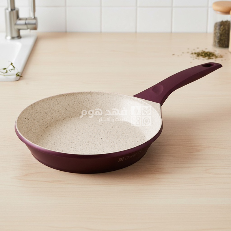 مقلاة 26 سم لون خمري مغلفة بالسيراميك غير لاصق Dorsch DH-05486