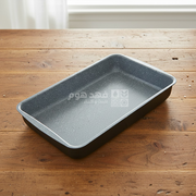 صينية فرن مستطيل اسود Dorsch مغلفة بالسيراميك 35.8*24.3 سم DH-08950
