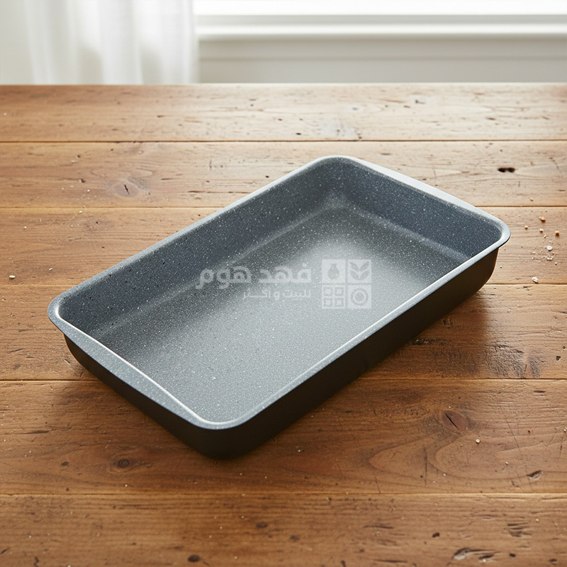 صينية فرن مستطيل اسود Dorsch مغلفة بالسيراميك 35.8*24.3 سم DH-08950