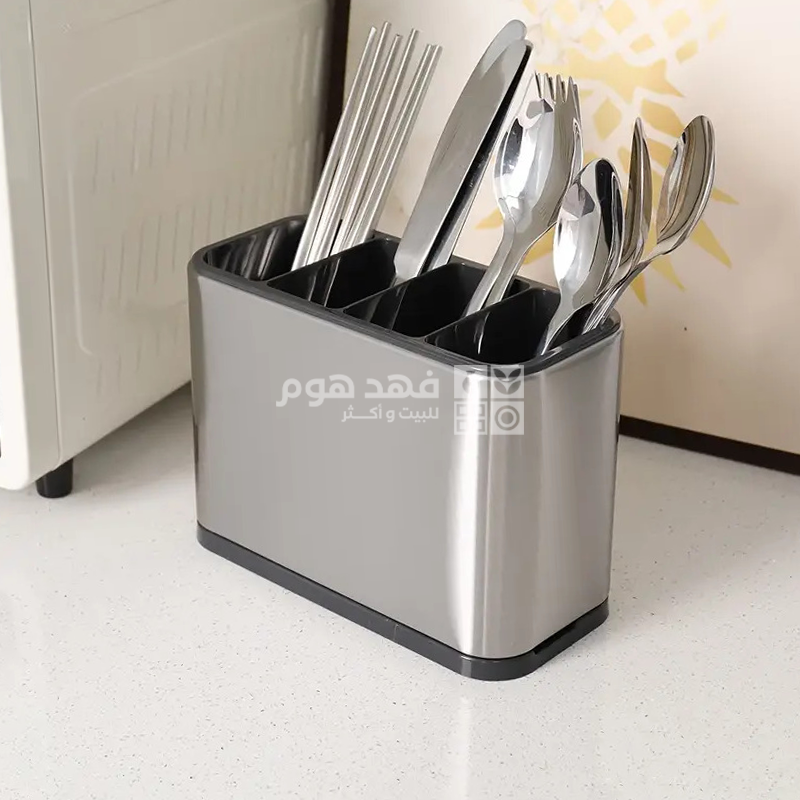 حمالة معالق ستانلس 18*8*13 سم