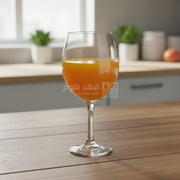 طقم /6 كاسات عصير زجاج برجل 260 مل 552MIS