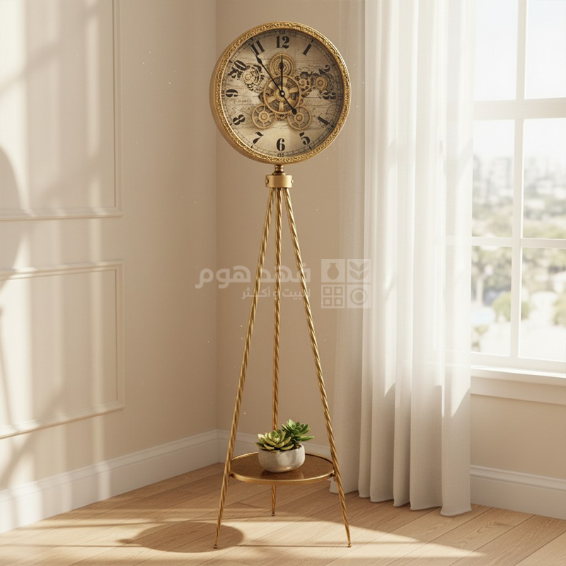 ساعة ستاند 155سم ذهبي 9363/2