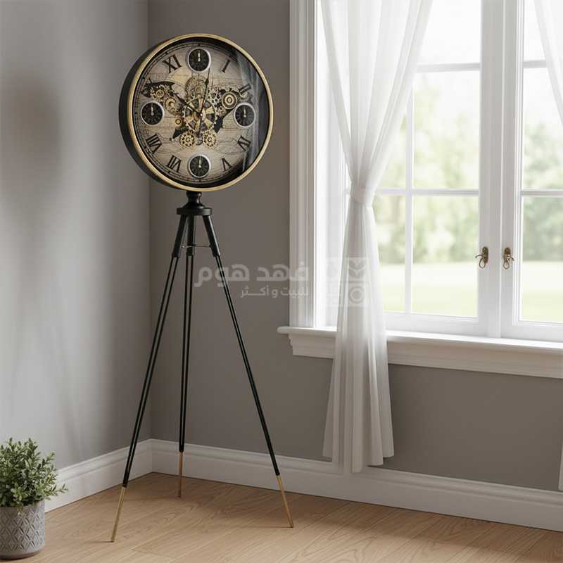 ساعة ستاند 165سم اسود 9363/9
