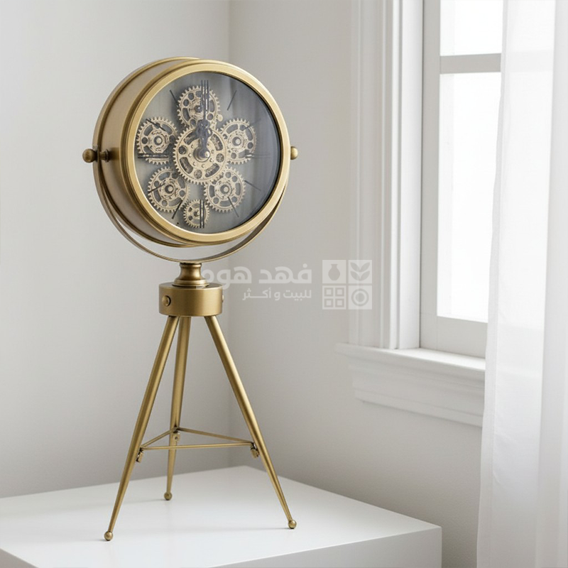 ساعة ستاند 58سم ذهبي 9363/11