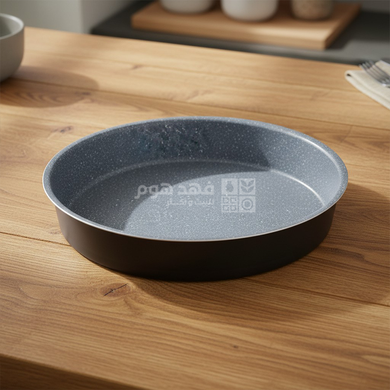 صينية فرن مدور Dorsch مقاس 28 سم لون اسود DH-08940