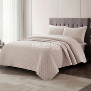 طقم شرشف سرير 3 قطع SKY RAMA TAUPE SINGLE 150*200 CM