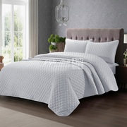 طقم شرشف سرير 4 قطع SKY RAMA TAUPE SILVER DOUPLE 220*200 CM