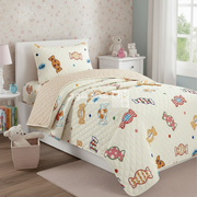طقم شرشف سرير 3 قطع STARS PLUS CANDY SINGLE 150*200 CM