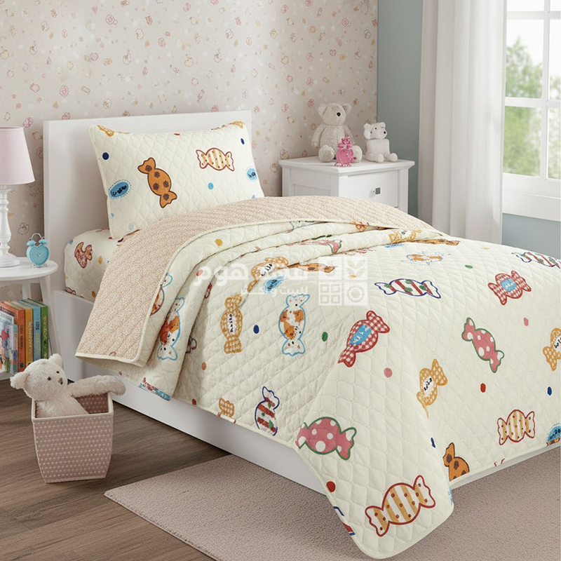 طقم شرشف سرير 3 قطع STARS PLUS CANDY SINGLE 150*200 CM