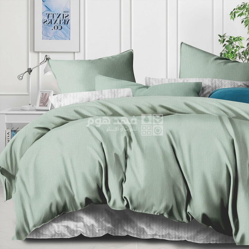 طقم ملفات ميكروفيبر 4 قطع SOFTIE ANDRA GREEN DOUPLE 180*200+30 CM