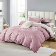 طقم ملفات ميكروفيبر 4 قطع SOFTIE LOLITA PINK DOUPLE 180*200+30 CM