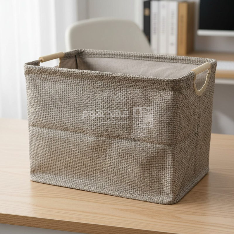 صندوق قماش مخمل قابل للطي / تاوبي / 30*30*41 سم