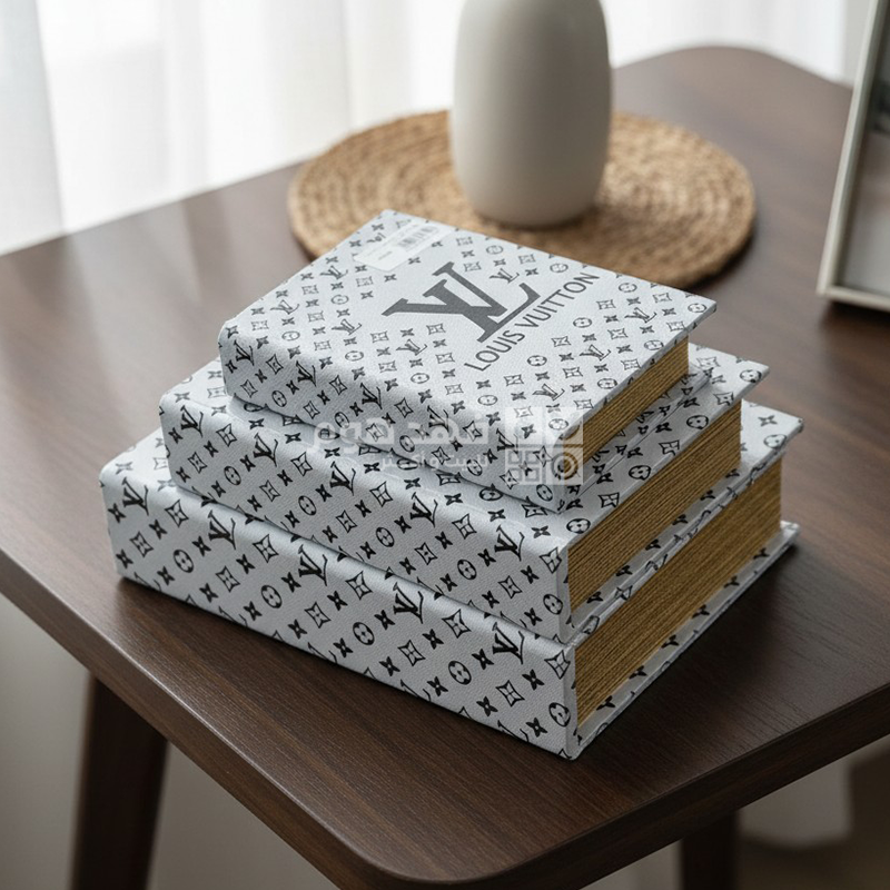 طقم/3 كتب ديكور مرسم D77/20 LV