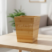 سلة مهملات خشب بامبو 20*20*25 سم D118-2