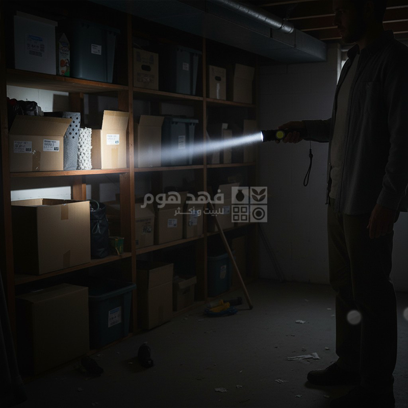 كشاف حديد يد 6 اضاءات 104/8