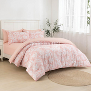 طقم لحاف 4 قطع 160*220 MICRO SATEEN MARINA SINGLE