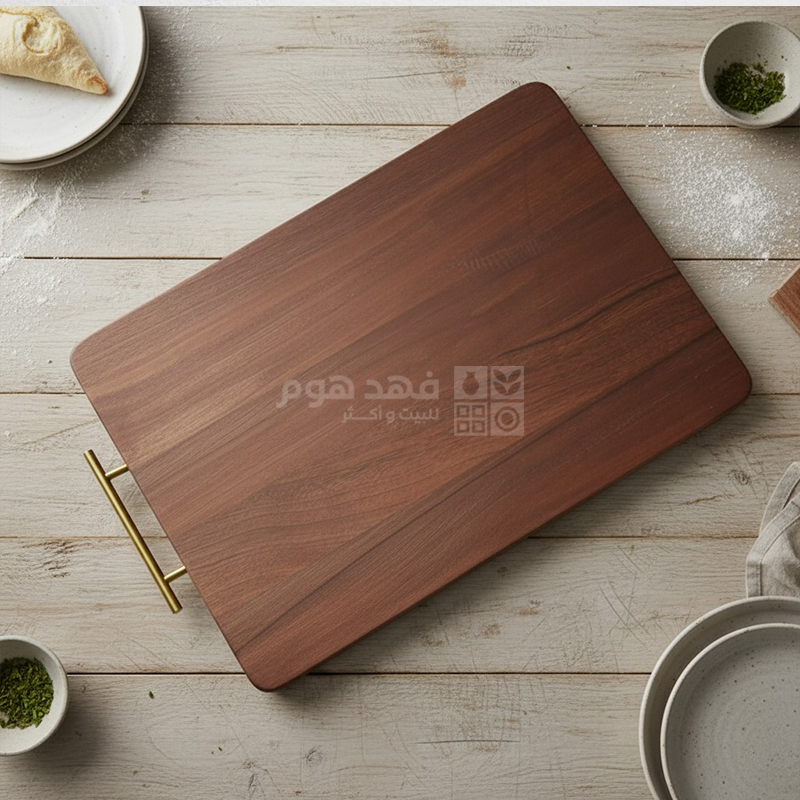 لوح فرم ثقيل يد ستانلس ذهبي 45*32 سم 25573