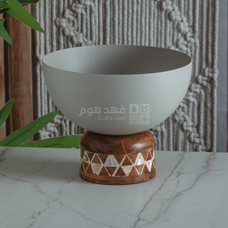 جاط معدن سكني قاعدة خشب 18*15 سم