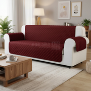 طقم غطاء كنب 7 مقاعد SURE-FIT SOFA COVER BURGUNDY