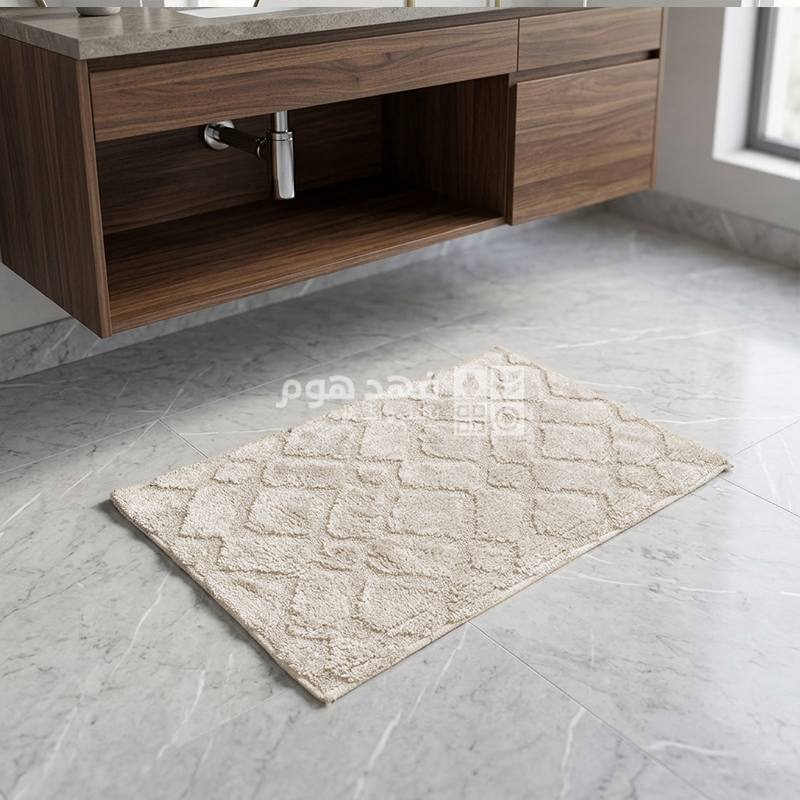 دعسة حمام 1 قطعة 50*80 سم DELUE COTTON VIYANA