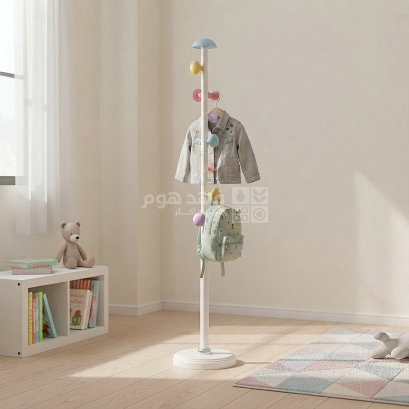 شماعة ملابس اطفال ملون 7 عين / 170 سم 4-9306