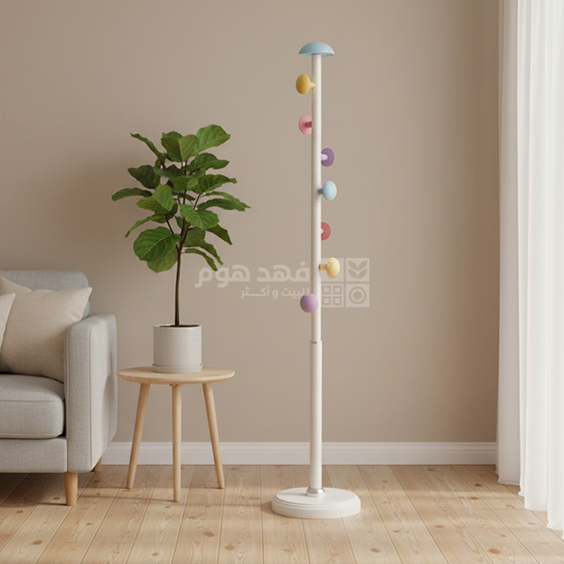 شماعة ملابس اطفال ملون 7 عين / 170 سم 4-9306