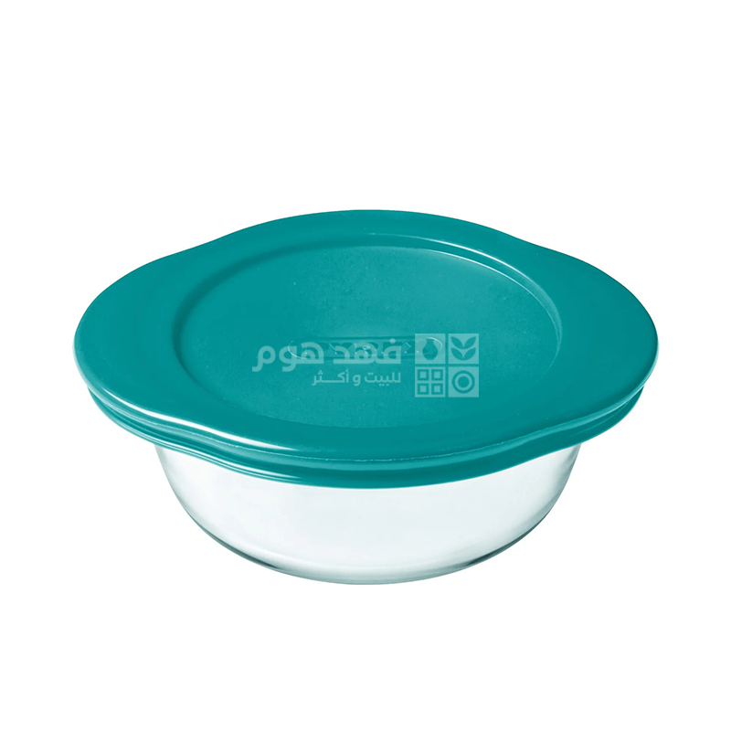 جاط بايركس دائري مع غطاء 2.3 لتر 26x23x8 سم