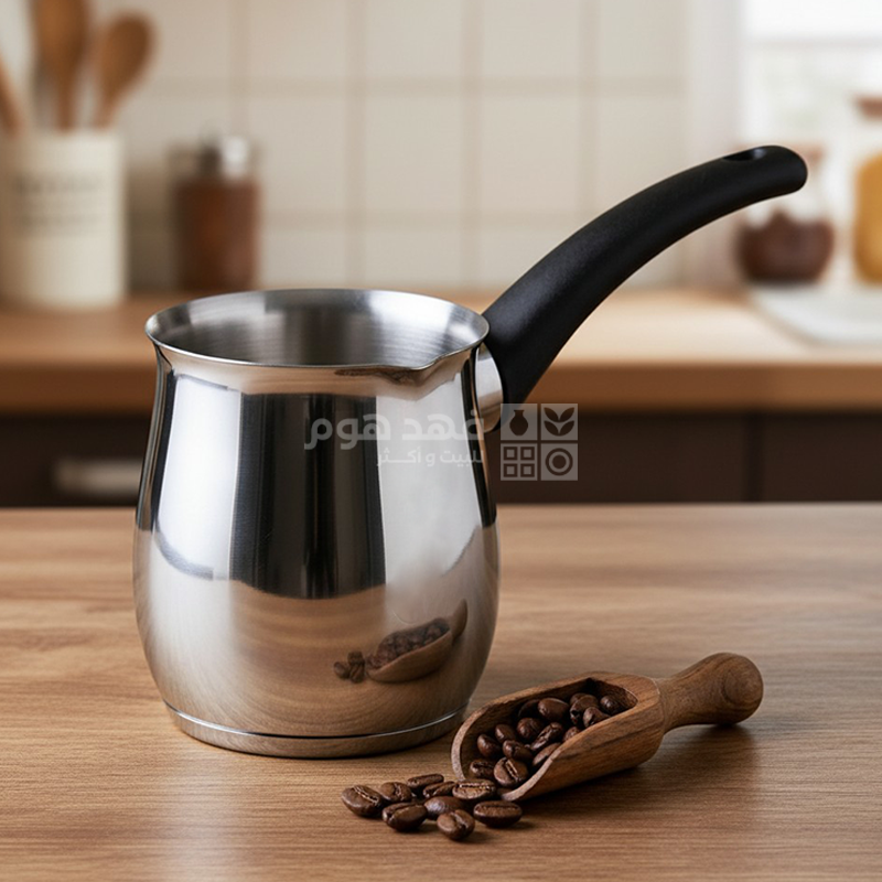غلاية قهوة ستانلس 1000 مل MAKARM-INDUCTION