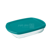 جاط بايركس مستطيل مع غطاء 1.7 لتر 28*20*5 سم