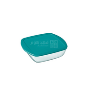 جاط بايركس مربع مع غطاء 0.3 لتر 14*12*4 سم